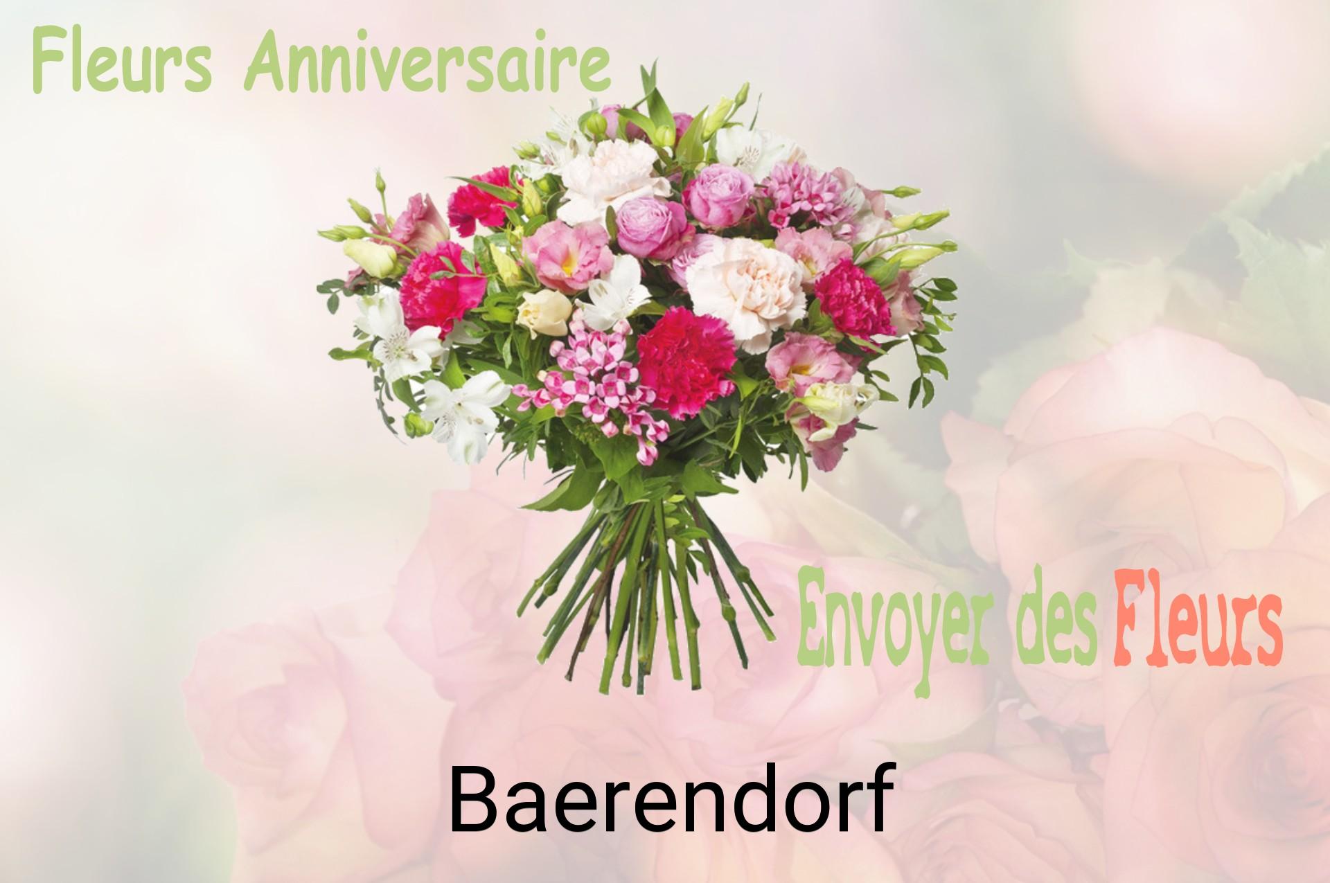 Bouquet de fleurs d’anniversaire livré à Baerendorf